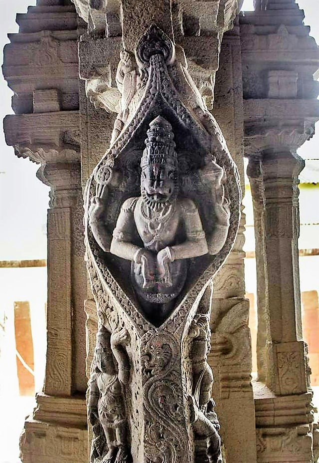 Nrisimha-stup - Sri Manasa Hamsa Sanga