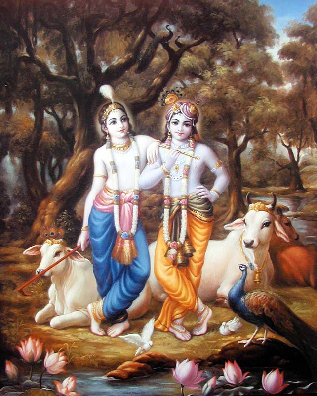Krišna I Balarama - Sri Manasa Hamsa Sanga