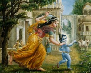 karttik-vrata-majka-yashoda-krishna-sri-manasa-hamsa-sanga Karttik Vrata i Damodar mjesec - Sri Manasa Hamsa Sanga